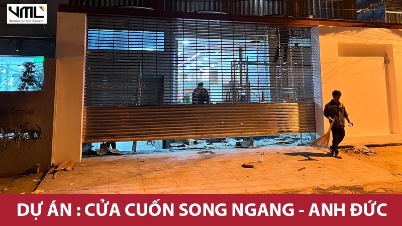 Dự án : CỬA CUỐN SONG NGANG - CĂN HỘ A Đức Quận 2 5