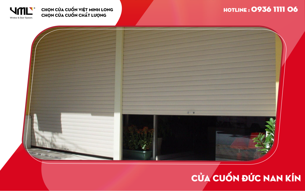 BẢNG GIÁ CỬA CUỐN VIỆT MINH LONG TỐT NHẤT 2025 14 Cửa cuốn Đức nan kín
