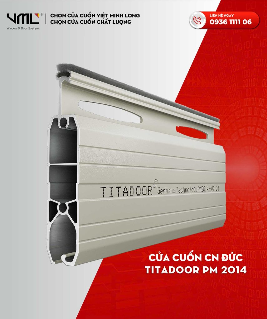 CỬA CUỐN ĐỨC TITADOOR PM2014SR 3 Cửa Cuốn Đức Titadoor PM 2014SR