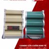 Combo cửa cuốn kính tế 3
