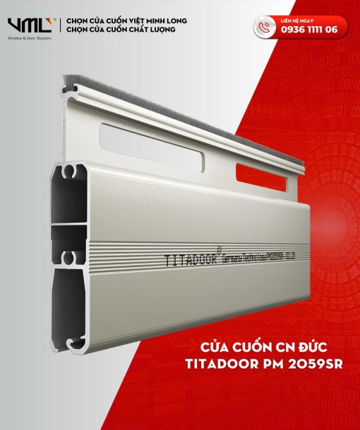 Cửa cuốn Đức Titadoor PM 2059SR