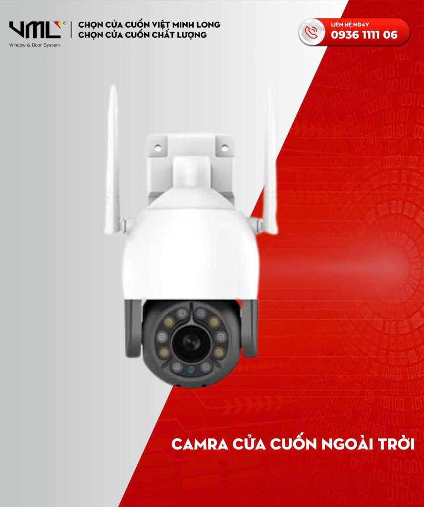 CAMERA CỬA CUỐN NGOÀI TRỜI 3 Camera Cửa Cuốn Ngoài Trời