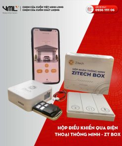 Điều khiển cửa cuốn bằng điện thoại ZT Box