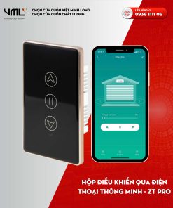 Điều Khiển Cửa Cuốn Bằng Điện Thoại ZT Pro